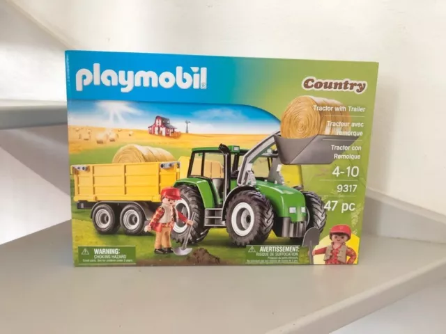 LA FERME PLAYMOBIL et son tracteur EUR 50,00 - PicClick FR
