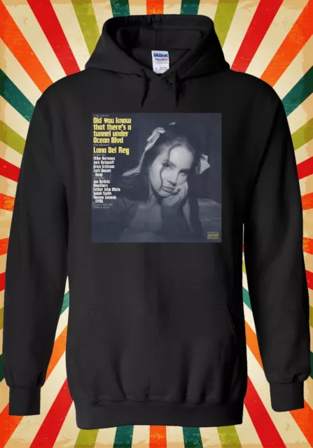 Lana Del Rey Music Cover Poster Cool Men Women Unisex Top Hoodie Sweatshirt 3184