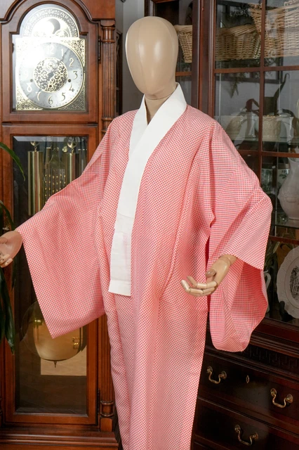 Dear Vanilla Japanese Juban Undergown Women's Kimono Genuine Vintage Mint 2