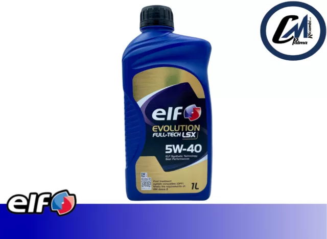 OLIO ELF EVOLUTION FULL-TECH FE (ex SOLARIS DPF) 5W30 1 litro PER RENAULT  ORIGI 