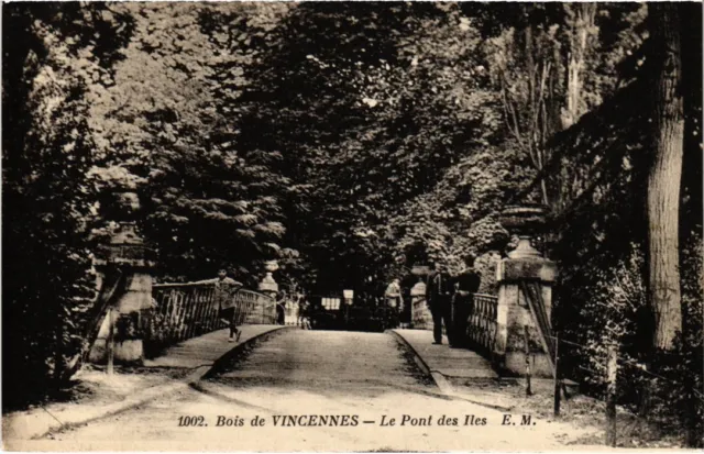 CPA Vincennes Pont des Iles (1347173)