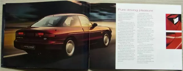 FORD PROBE 16v & 24v Car Sales Brochure March 1994 #FA1167 3