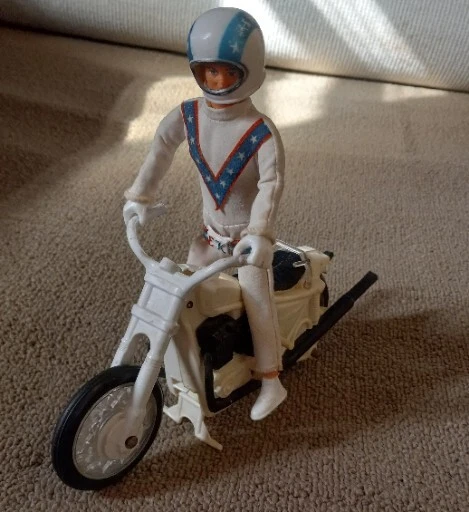 evel knievel stunt cycle action figure