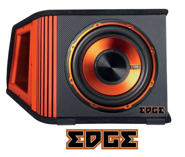 EDGE EDV12AE4 12& V2 Active Car Audio Subwoofer Amplified 300w RMS