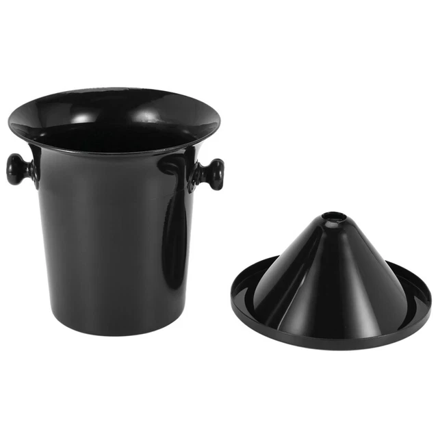 5X(Crachoir à Vin en Plastique  - Taille Standard avec Seau à Champagne en 8036