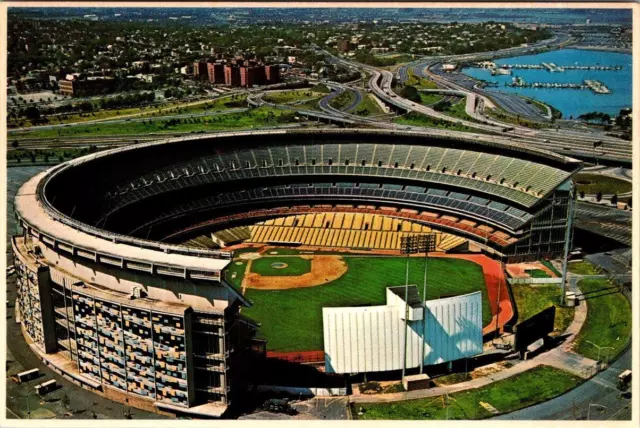 Flushing Meadows~Queens, NY New York SHEA STADIUM~Gone JETS & METS  4X6 Postcard