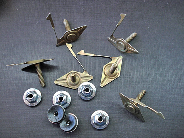for 1957 1958 1959 Dodge Plymouth Chrysler door trim clips sealer nuts NORS