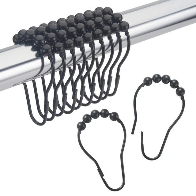 Tenda Doccia Ganci Anelli Metallo Tenda Doccia Tenda Ganci Anelli per Bagno Sh H5S6