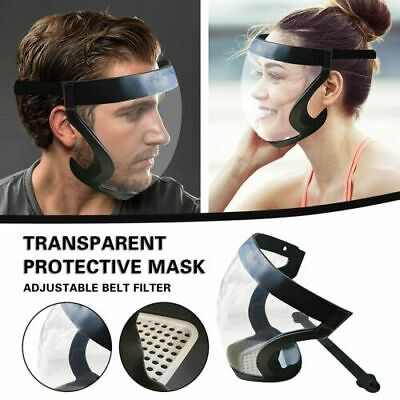 Anti-fog Full Face Mask Shield Super Protective Head Cover Transparent Safety