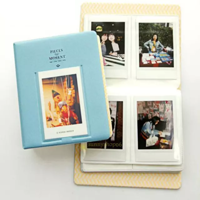 64 Pocket Album Photo Case For Fujifilm Instax Mini 12 11 9 8 25 50s 90 Polaroid