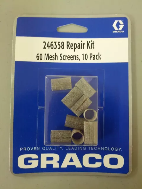 Graco Fusion AP 60 Mesh Screen (Pack of 10) Part# 246358