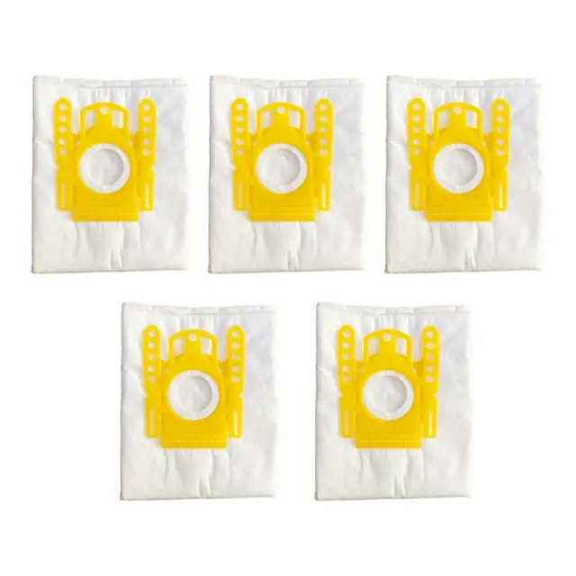 Set of 4 Washable Garbage Bags, Reusable Non Woven Fabric Dust Bag for  Household Vacuum Cleaner with 10x11cm Card Slot Compatibility