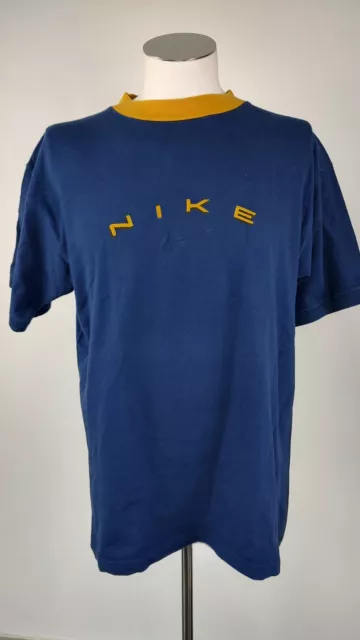 Nike Maglia Uomo Tg L Man T-Shirt Casual Vintage Cotone