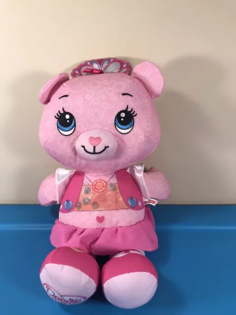Fisher-Price 15" PINK Doodle Bear Plush Write-On Toy 2011 - MARKED