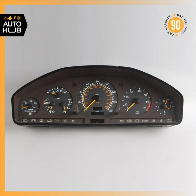 93-95 Mercede R129 SL500 500SL Instrument Cluster Speedometer OEM 141k