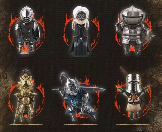 Bandai Namco ACTOYS Dark Souls Full 6 Mini Figures Set VOL.1 Unopened