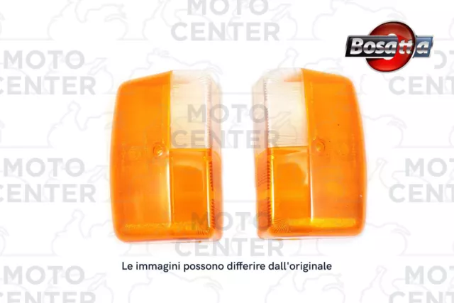 Coppia Vetri Frecce Anteriori Piaggio  Ape Car P2 P3 ('78-'85) - Ape Mp P501 - M