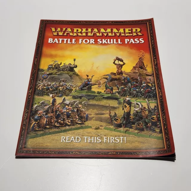 Warhammer Fantasy Battles - Battle for Skull Pass 2006 Supplement Soft Cover VGC