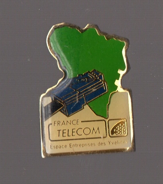 Rare Pins Pin'S .. Ptt La Poste France Telecom Espace Entreprise