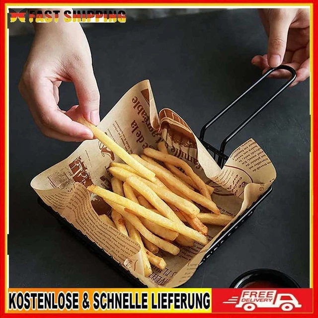 120 un. papel óleo de pan rectangular multipropósito impermeable para accesorios de cocina