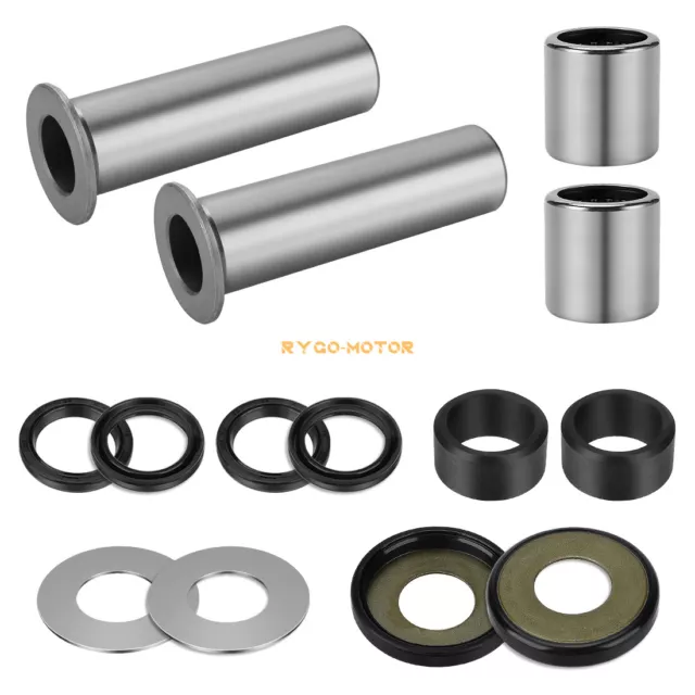 Rear Swing Arm Bearing Seal Bushing Rebuild Kit for Suzuki Quadsport Z400 03-14