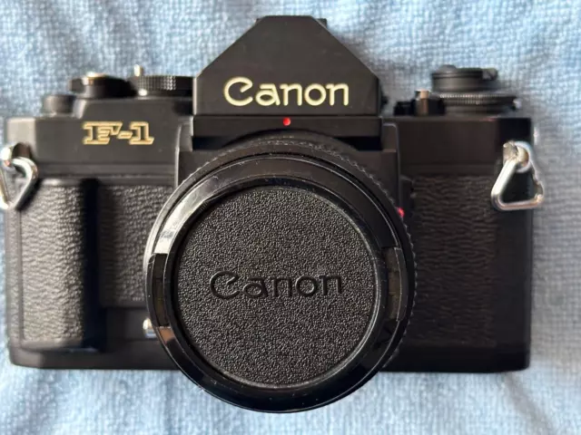 Canon F-1n body and 50mm f1.4 lens