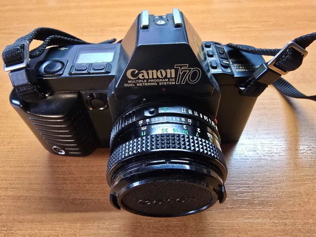 Canon T70 My new toy - a Canon T70 off eBay. Cost me about