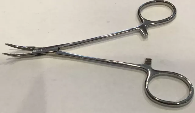 Make Me An Offer! Codman 34-4001 Halsted Mosquito Curved Forceps Hemostatic 5"