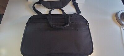 BRIGGS & RILEY Black Messenger Laptop Briefcase Shoulder Bag Work Travel Busines