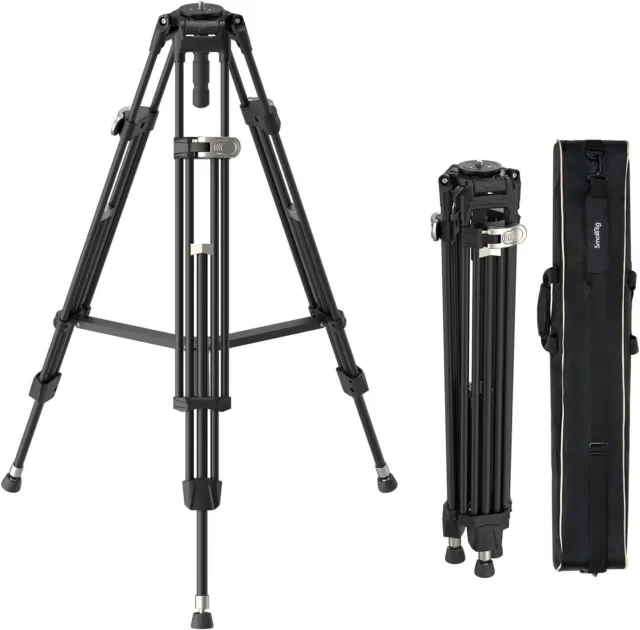 SmallRig 71" Heavy-Duty Video Tripod Load up to 33lbs for DSLR/Camera/Camcorder