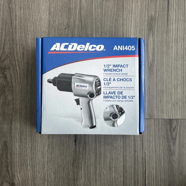 Acdelco ani405 online air impact wrench