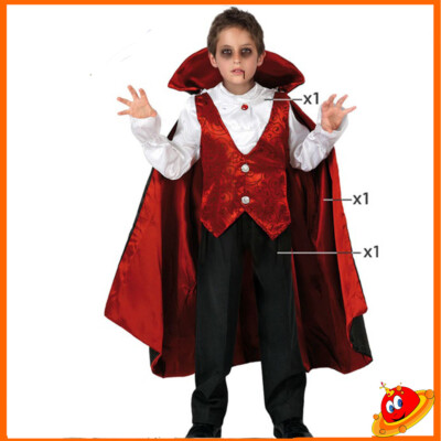 Widmann Widmann Costume Carnevale da Vampiro Dracula per Bambino con oggetto Halloween 