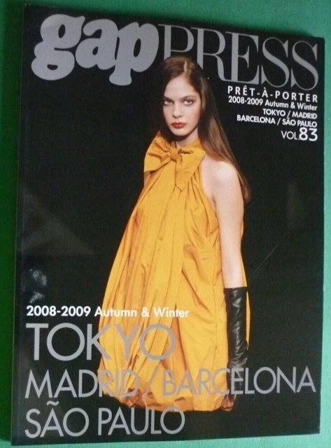 gap 2007-2008 autum ＆ winter COLLECTIONS TOKYO/MADRID/BARCELONA/SAO PAULO 大型本（大型本） gap 2007 spring ＆ summer COLLECTIONS TOKYO MADRID BARCELONA