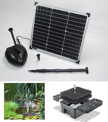 Esotec 30 W Solaire Pompe de Bassin D'Immersion Set Étang D'Étang Jardin 