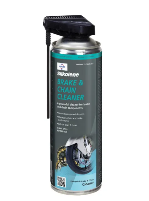 Fuchs Silkolene Motorcycle Brake & Drive Chain Cleaner Aerosol - 500ml