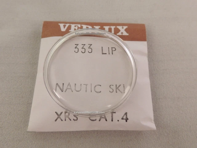 NEUF STOCK @ VERRE POUR MONTRE LIP BASCHMAKOFF DIRECTIME @ FOND MARRON @ TOP NOS