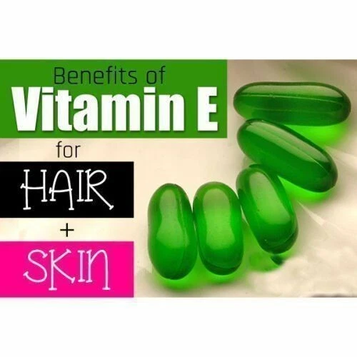 Vitamine E En Capsules Evion - Pour Peau éclatante, Cheveux Forts, Ongles - Antioxydant - Fabriqué En Inde