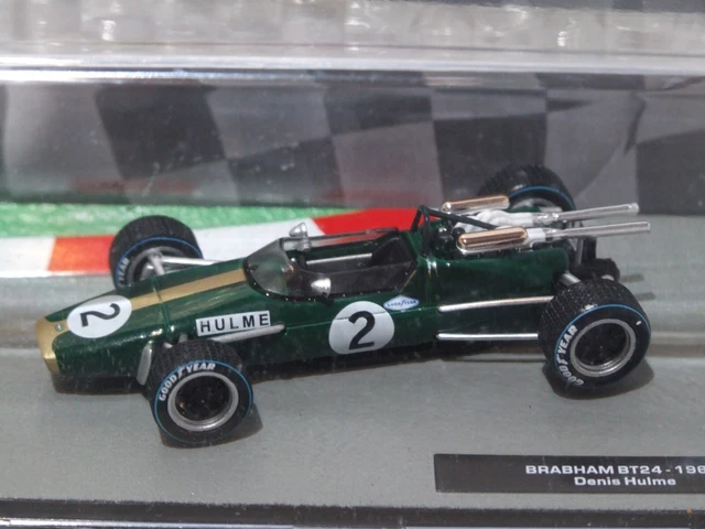 Altaya 1/43 F1 Brabham BT24 1967 - #2 Denis Hulme - Modèle Neuf