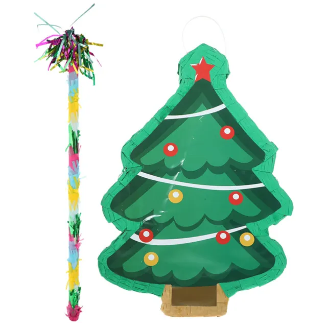 1 set albero di Natale - pinata - festa - decorazione pinata, oggetti di scena fotografici, tema,