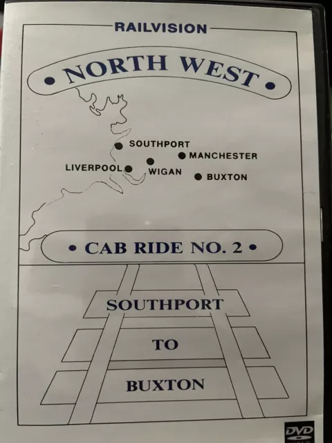 Cab Rides, North West, Southport To Buxton, Railvision, Rare