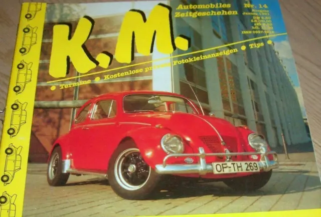 VW Käfer Magazin 1991 14  Wasserboxer Tuning - Porsche 911 empi Buggy beetle mag