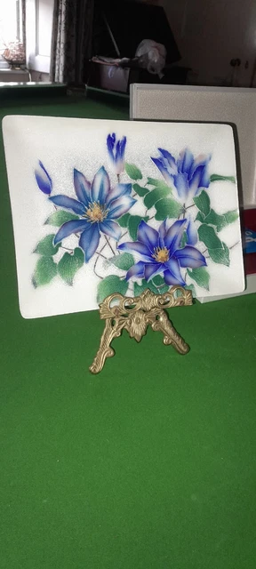 Price Drop Bargain Gift Cloisonne Floral Plate Price Drop Bargain Gift Cloisonne Floral Plate