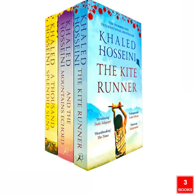 Khaled Hosseini Collection 3 Books Set Thousand Splendid Suns, Kite Runner NEW