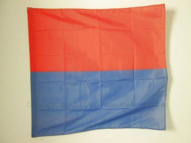 Drapeau Du Canton Du Jura Suisse FahnenMax 90x90 Cm - Polyester Indéchirable, Œillets