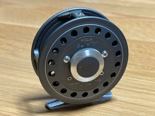 HARDY JLH ULTRA Light #5 Fly fishing reel used Shipped from