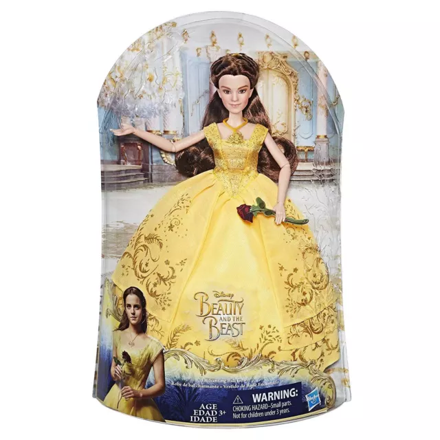 Beauty and the Beast Belle Disney Princess Enchanting Ball Doll New