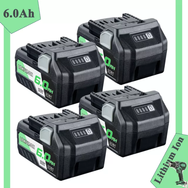 1-20x For HIKOKI BSL36A18 MultiVolt Li-Ion Battery 36V 18v 6.0Ah Metabo BSL36B18