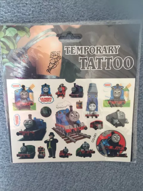 Thomas Tattoos Party supplies Loot bag fillers  boys Tattoos kids Tattoos