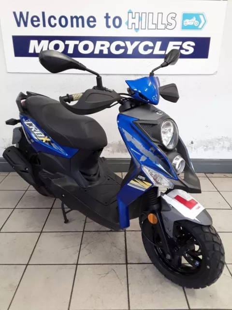 Sym Crox 125 Cat N Stolen Recovered Very Light Damage Running Salvage 2020
