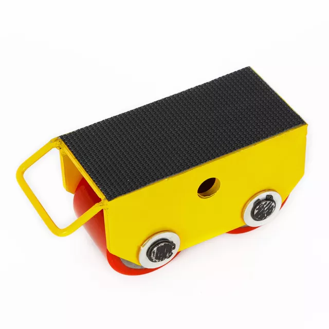 2.5T Machinery Mover Skate 2 Rollers Wheels For Move Heavy Equipment Machinery